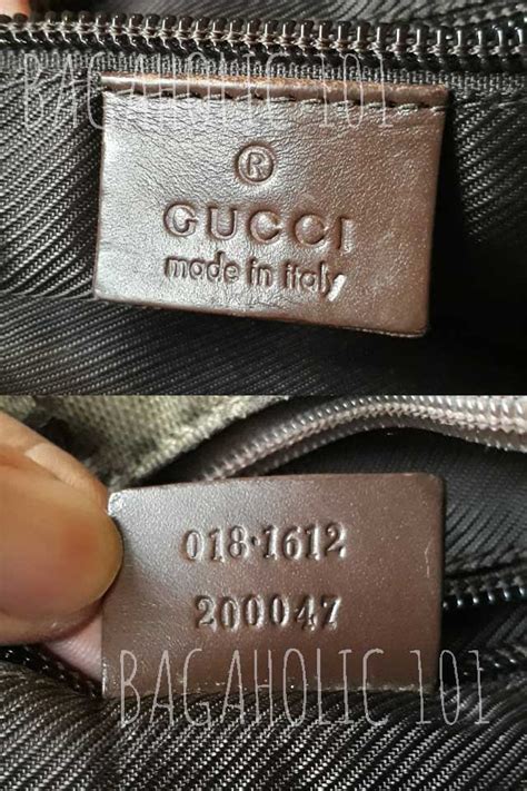 gucci side bag real vs fake|check Gucci serial number.